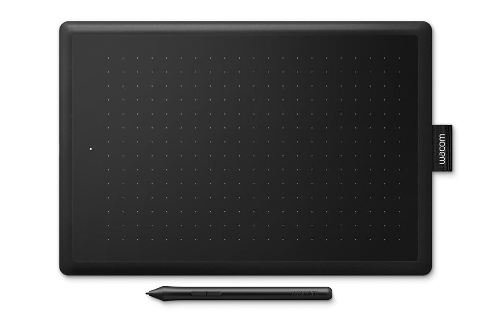 Wacom Stifttablet ONE BY WACOM MEDIUM, 216 × 135 mm, USB, für Windows, macOS, ChromeOS und mehr
