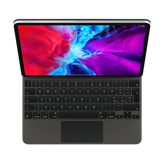 Apple Magic Keyboard – Tastatur, IT-Layout (IT), mit Touchpad – für iPad Pro 12,9" (4. Generation)