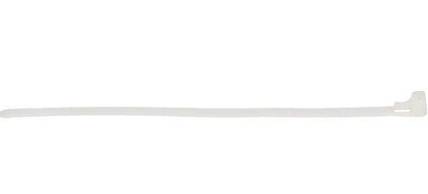 Max Hauri AG Max Hauri Kabelbinder, 200×7,5 mm, 20er-Pack, natur, wiederverwendbar