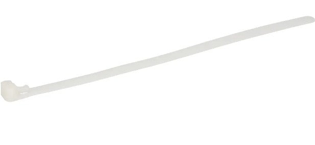 Max Hauri AG Max Hauri Kabelbinder, 200×7,5 mm, 20er-Pack, natur, wiederverwendbar
