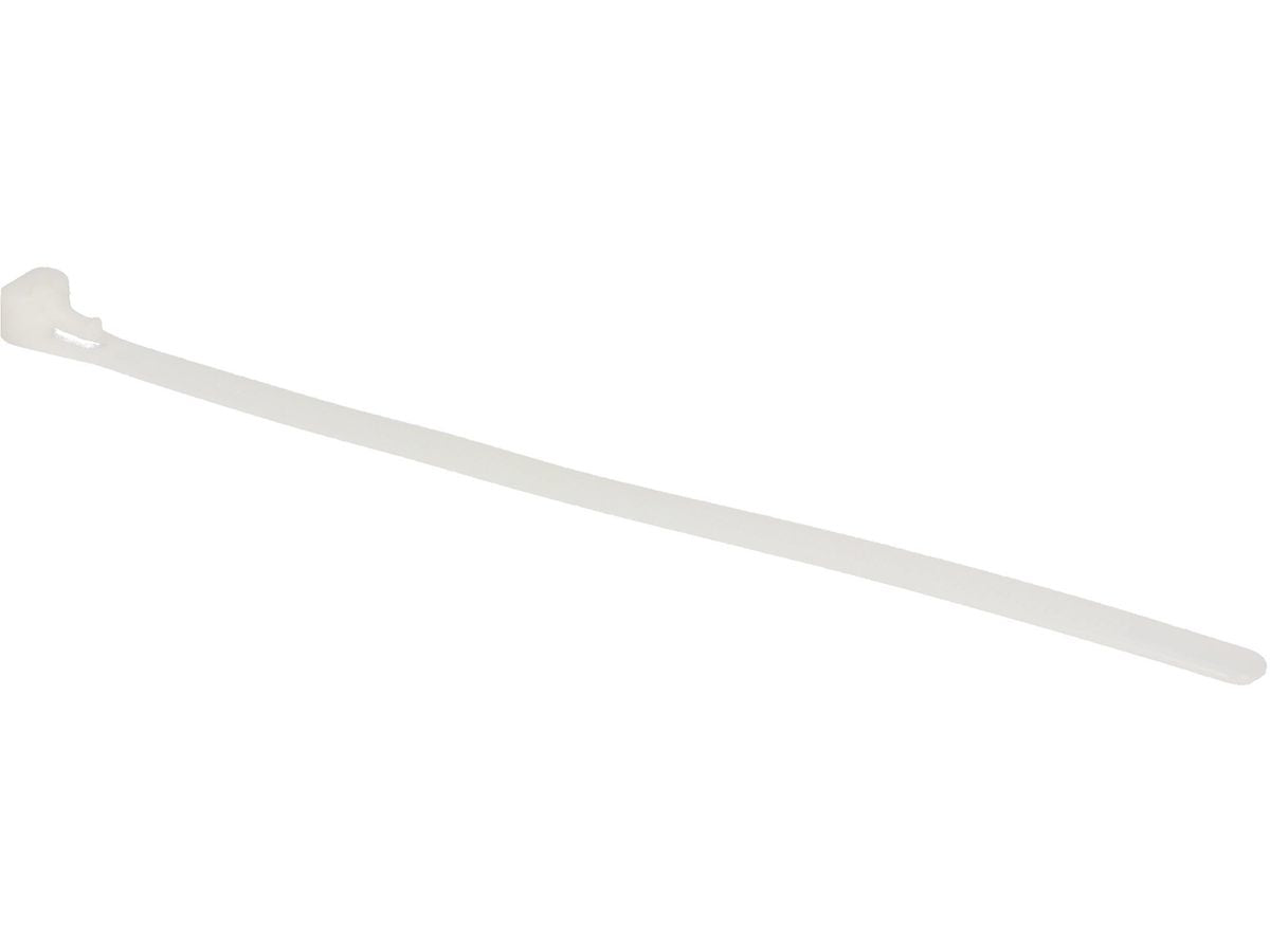 Max Hauri AG Max Hauri Kabelbinder, 200×7,5 mm, 20er-Pack, natur, wiederverwendbar