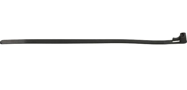 Max Hauri AG Max Hauri Kabelbinder, 300×7,5 mm, 20er-Pack, wiederverwendbar – schwarz