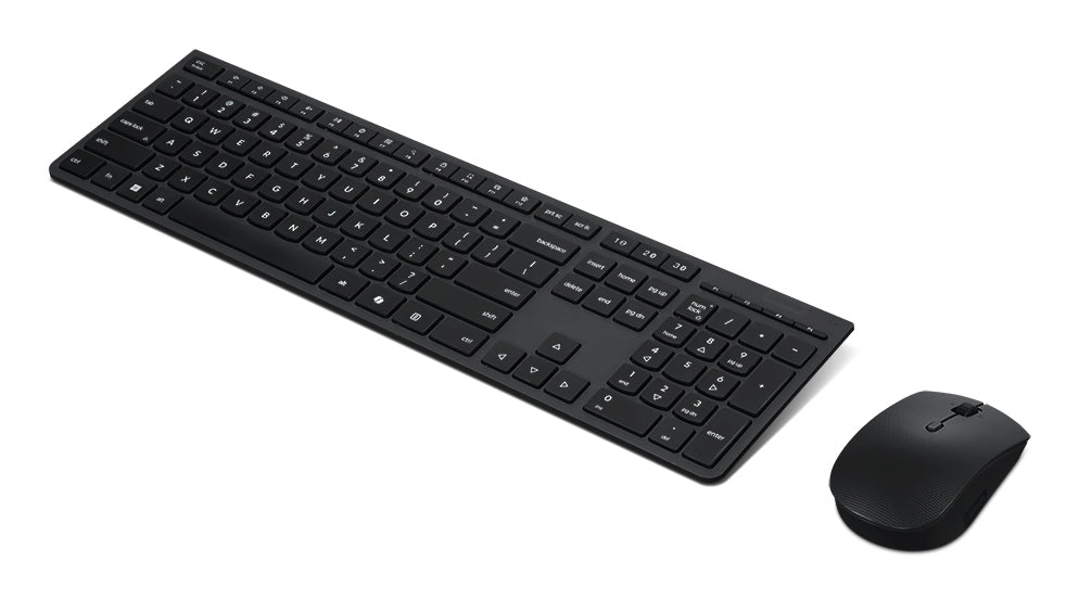 Lenovo Tastatur-Maus-Set – Schere – Bluetooth & 2,4 GHz (USB-A Empfänger) – QWERTZ (CH) – Grau