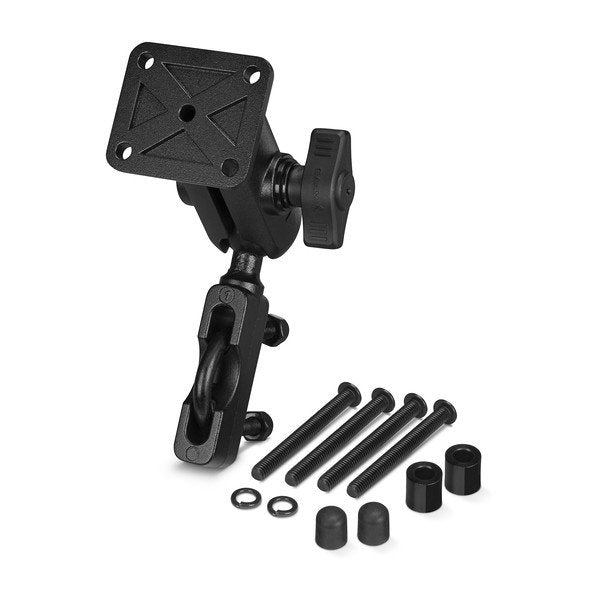 Garmin Motorrad-Halterung (Schraubbefestigung) – Horizontal/Vertikal, Faltbar, Höhenverstellbar – Schwarz
