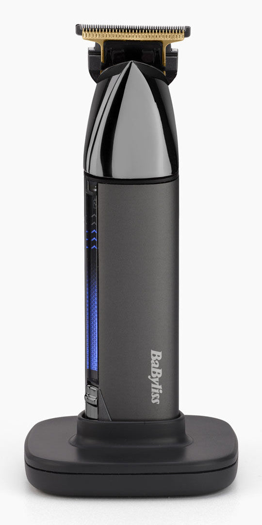 BaByliss Bartschneider Super-X Metal T991E – kabellos, 300 Min Akku, nass & trocken – schwarz – Titan