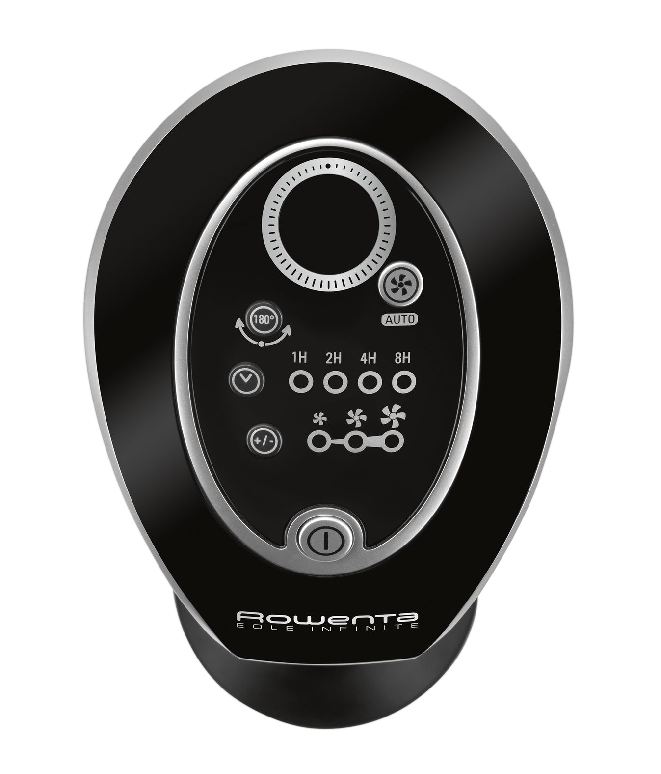 Rowenta Turmventilator Eole Infinite VU6670 – 40 W, 3 Stufen, oszillierend, Timer, Fernbedienung, 45 dB(A)