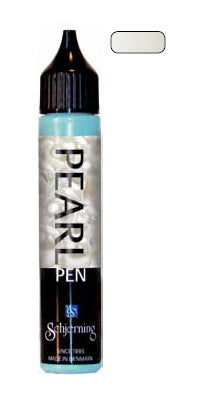 Schjerning Pearl Pen – weiss Perleffekt, 28 ml