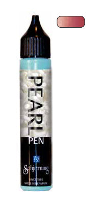 Schjerning Pearl Pen – rot perleffekt, 28 ml