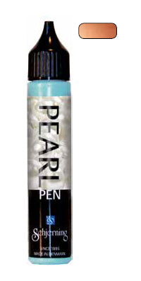 Schjerning Perlenstift – bronze, 28 ml, für Papier, Textilien & Keramik
