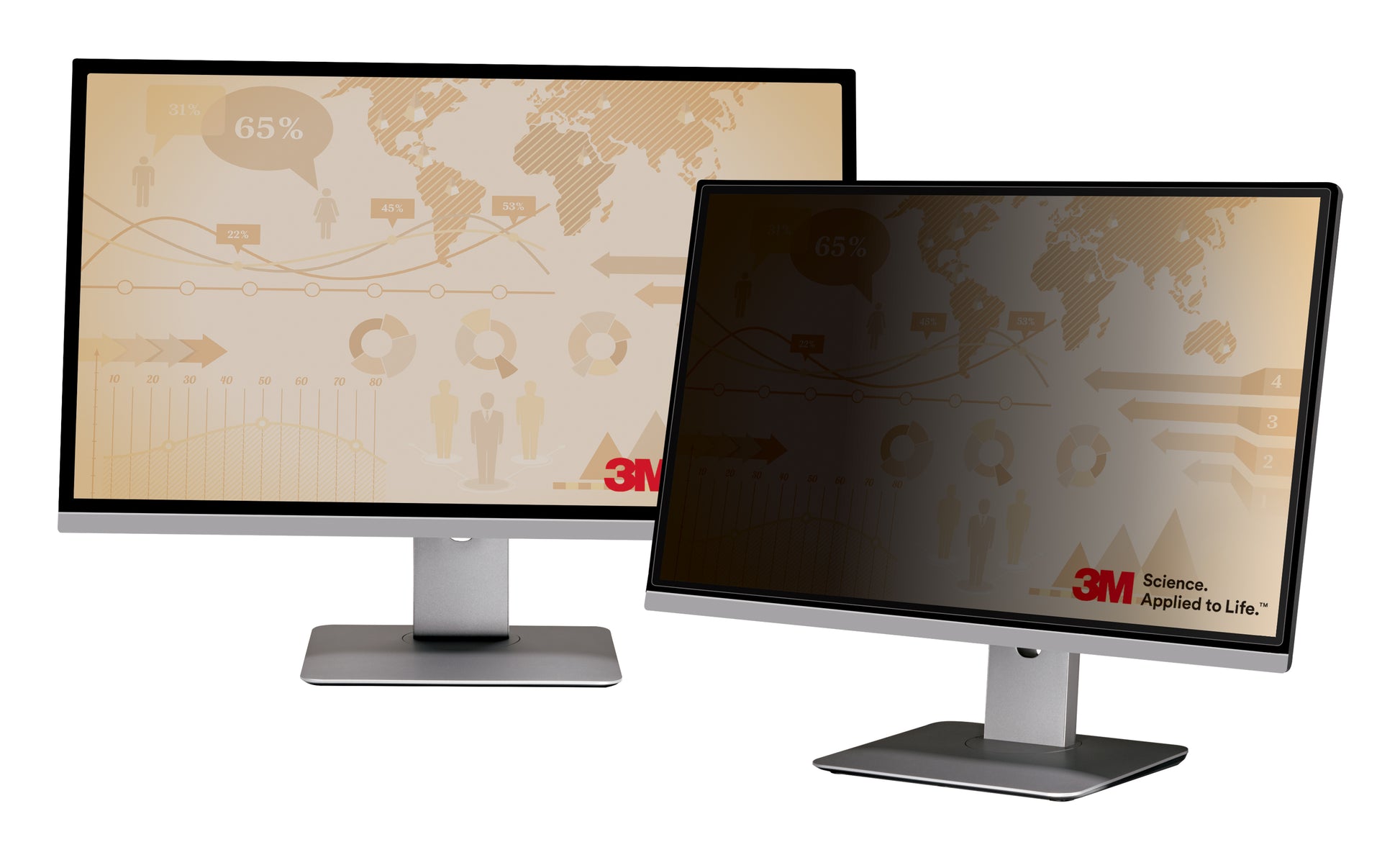 3M Displayschutz für 23,6" 16:9 Breitbild-Displays