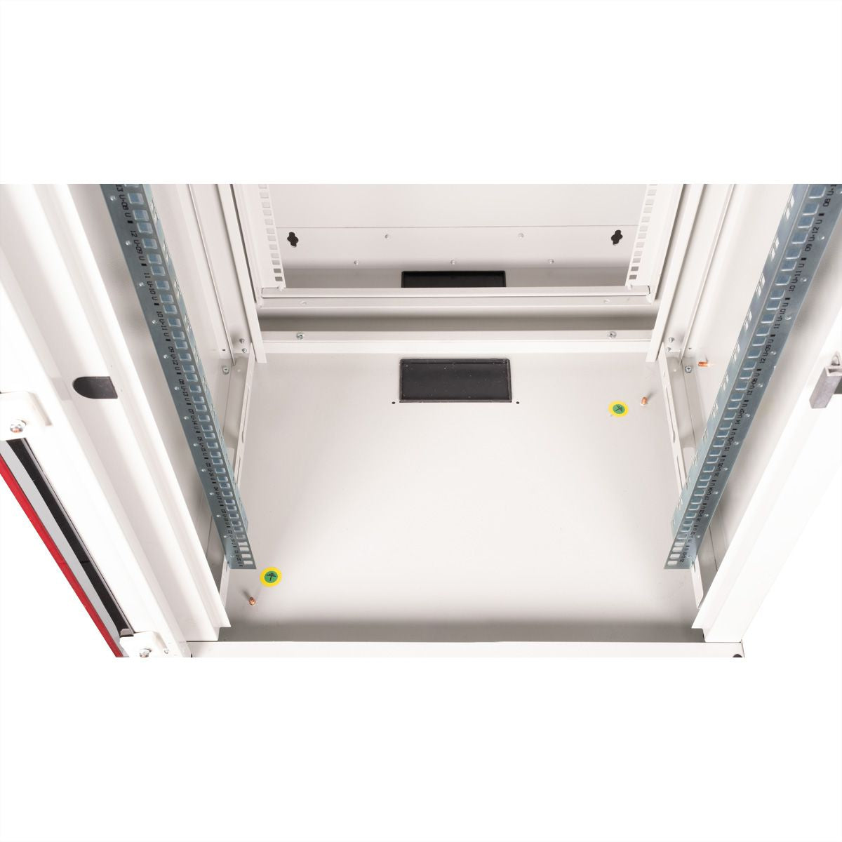 ROLINE Pro – 19" Wandverteiler 20U, IP20, abschliessbar, 600 × 600 × 996 mm, lichtgrau, Stahl