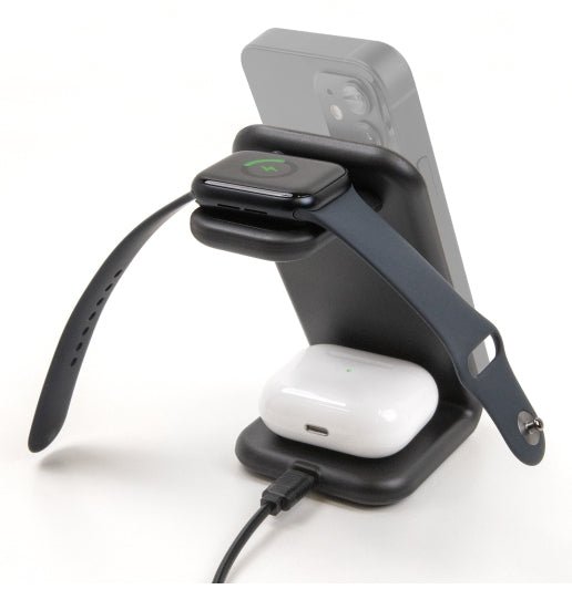 DeLOCK Wireless Charger 3 in 1 – Qi, 3 Geräte gleichzeitig