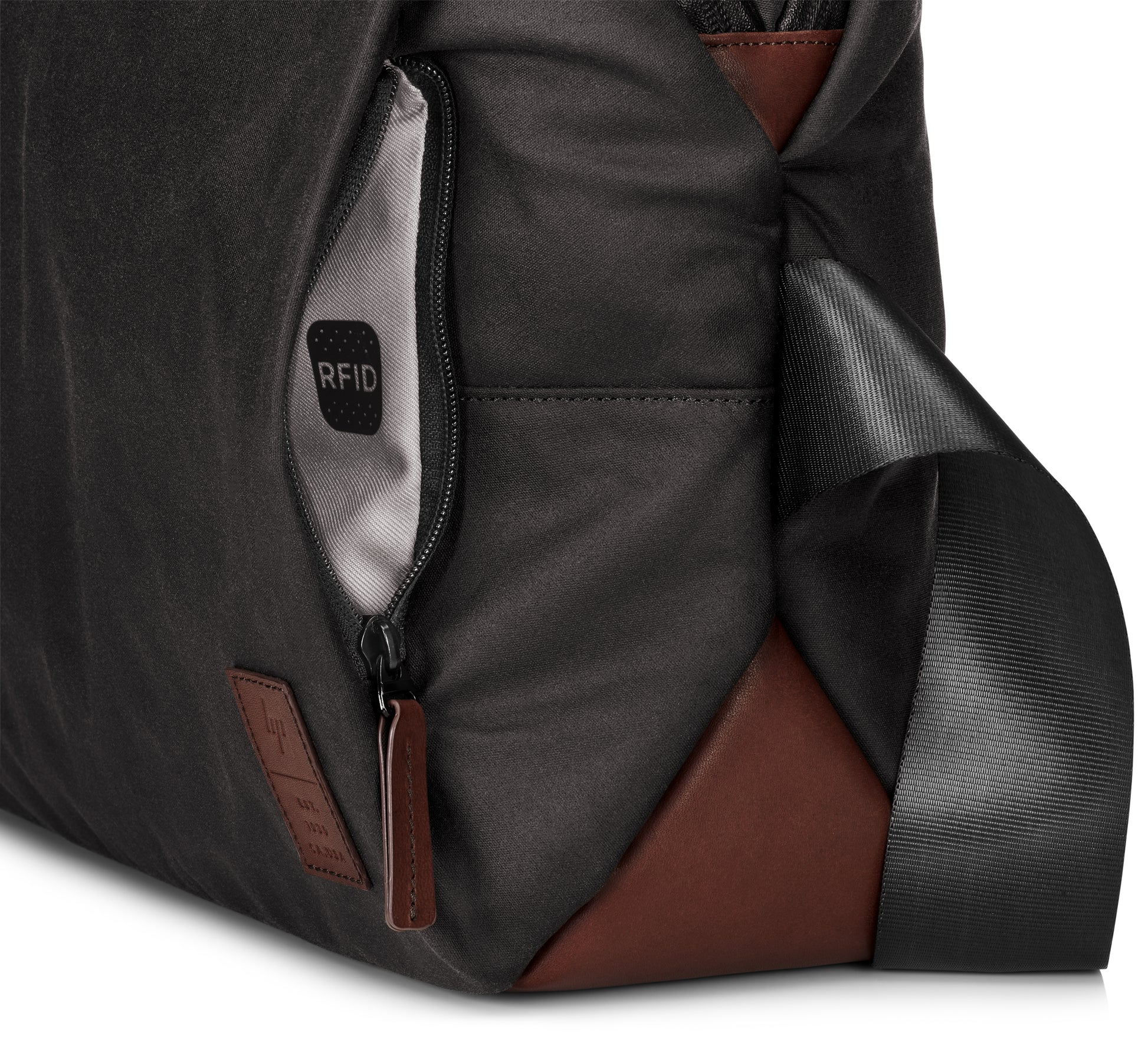 HP Notebook-Tasche bis 15,6" – wasserfest, mit Tragegriff – Braun