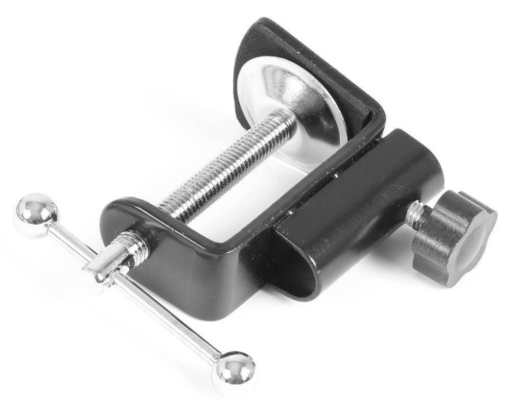 Vonyx TS05 Mikrofonständer (Tisch-Boomarm) – XLR (vormontiertes Kabel), höhenverstellbar, Metall, Schwarz