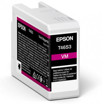 Epson Tintenpatrone T46S3, Magenta, 25 ml – für Inkjetdrucker/Multifunktionsgeräte