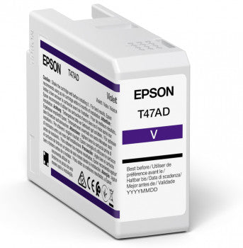 Epson T47AD UltraChrome Pro Tintenpatrone – Violett, 50 ml