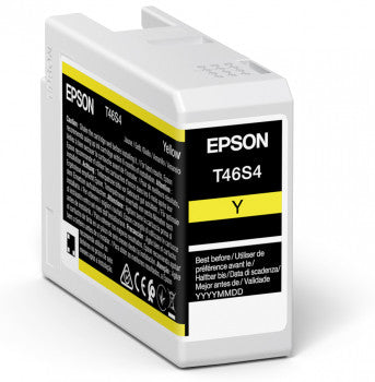 Epson Tintenpatrone T46S4, Gelb, 25 ml – für Inkjetdrucker und Multifunktionsgeräte