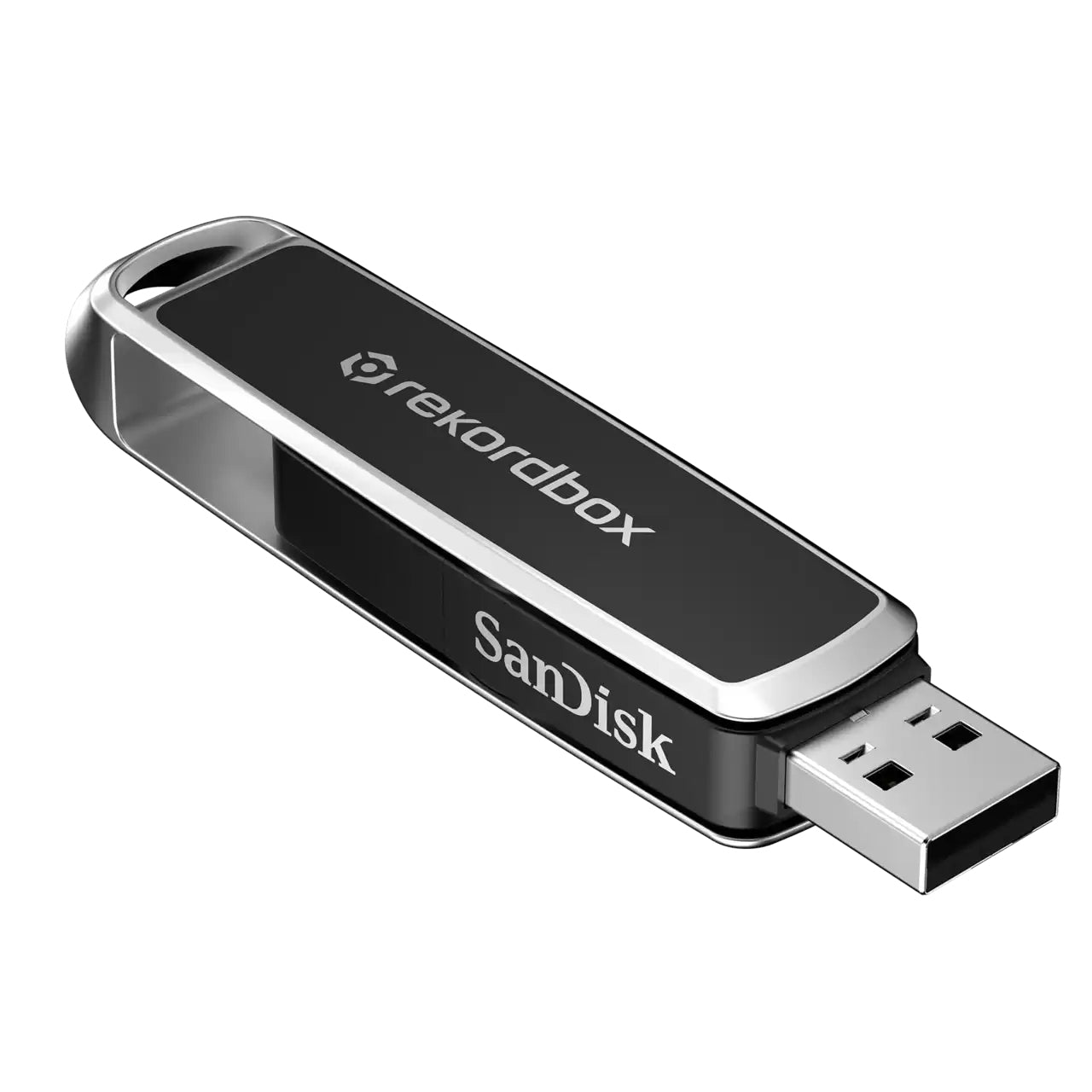 SanDisk DJ SDDDE1-512G-GR46 USB-Stick 512 GB – USB-A/USB-C, 1000/900 MB/s, Drehring, Schwarz