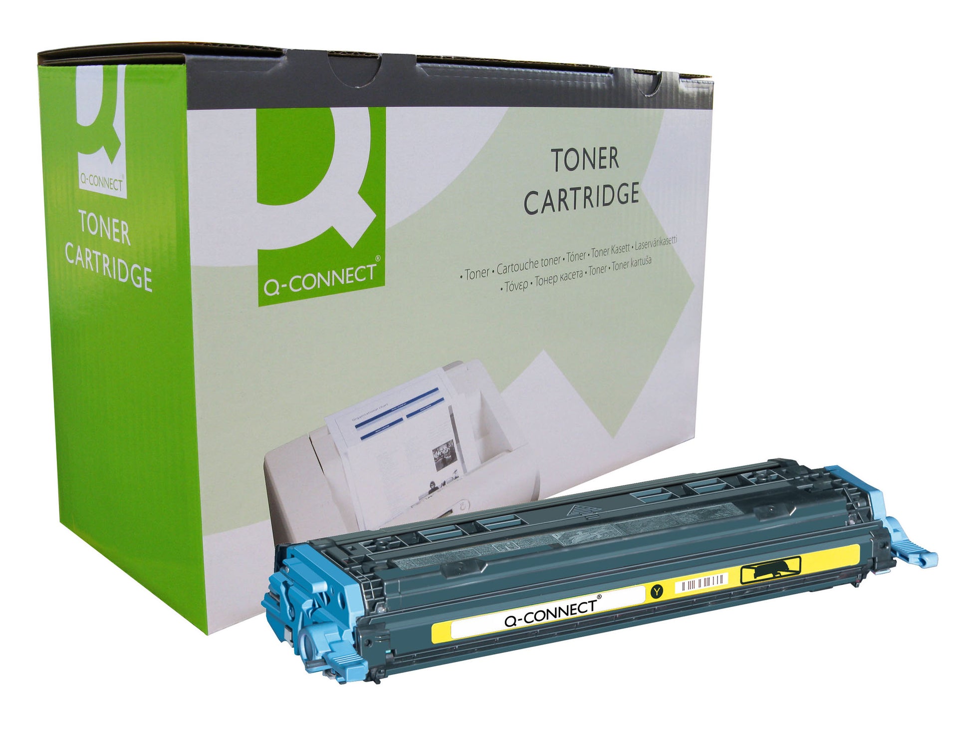 Q-Connect – Toner Q6002A – Gelb, 2000 Seiten