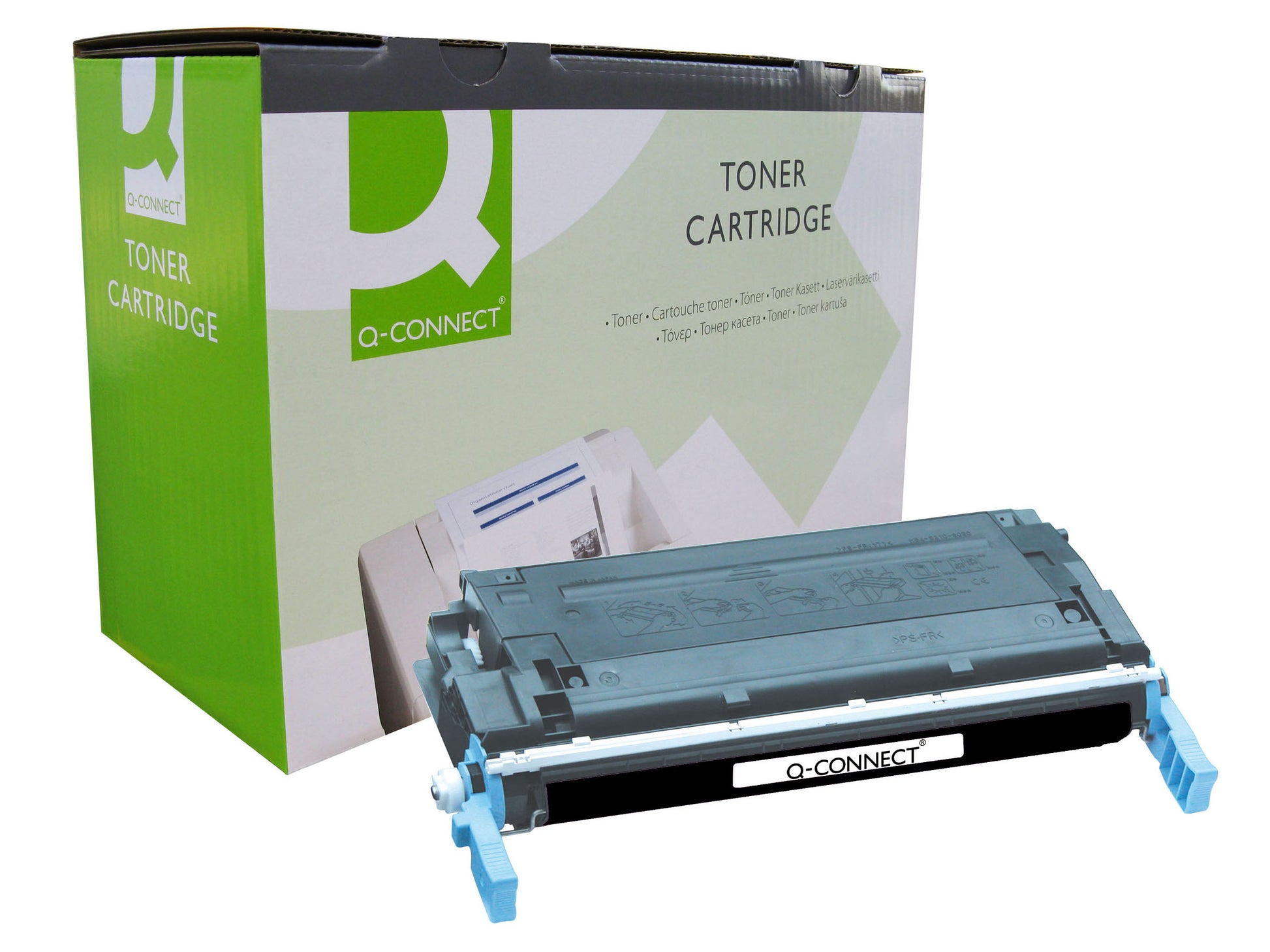 Q-Connect – Toner C9720A/EP-85 – schwarz, 9000 Seiten – für Farb-Laserdrucker/Multifunktionsgeräte