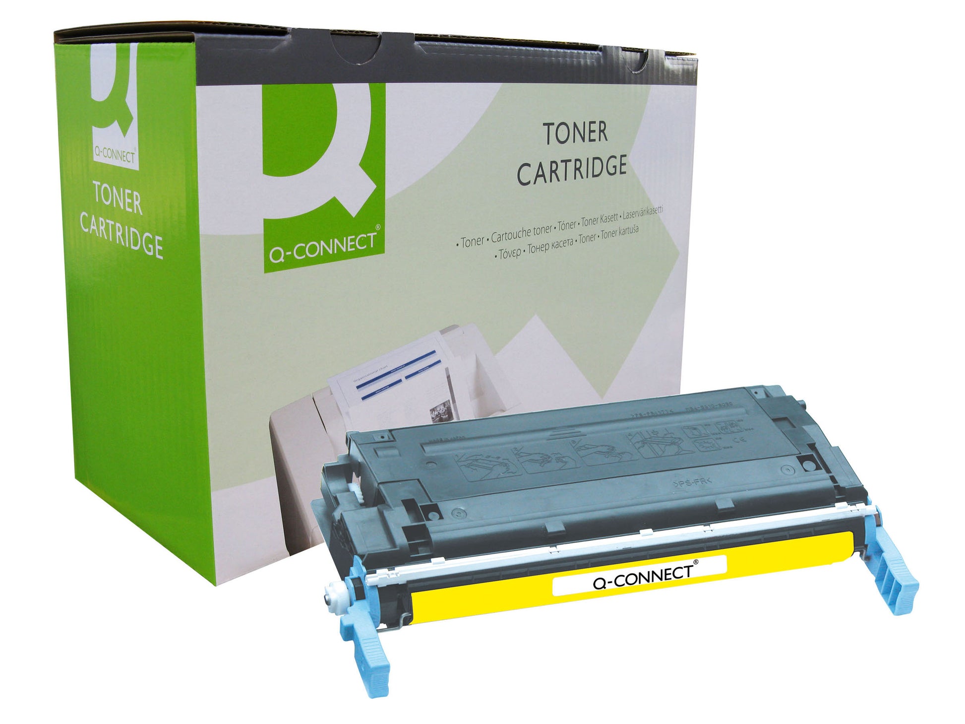 Q-Connect – Toner C9722A/EP-85 – gelb, 8000 Seiten