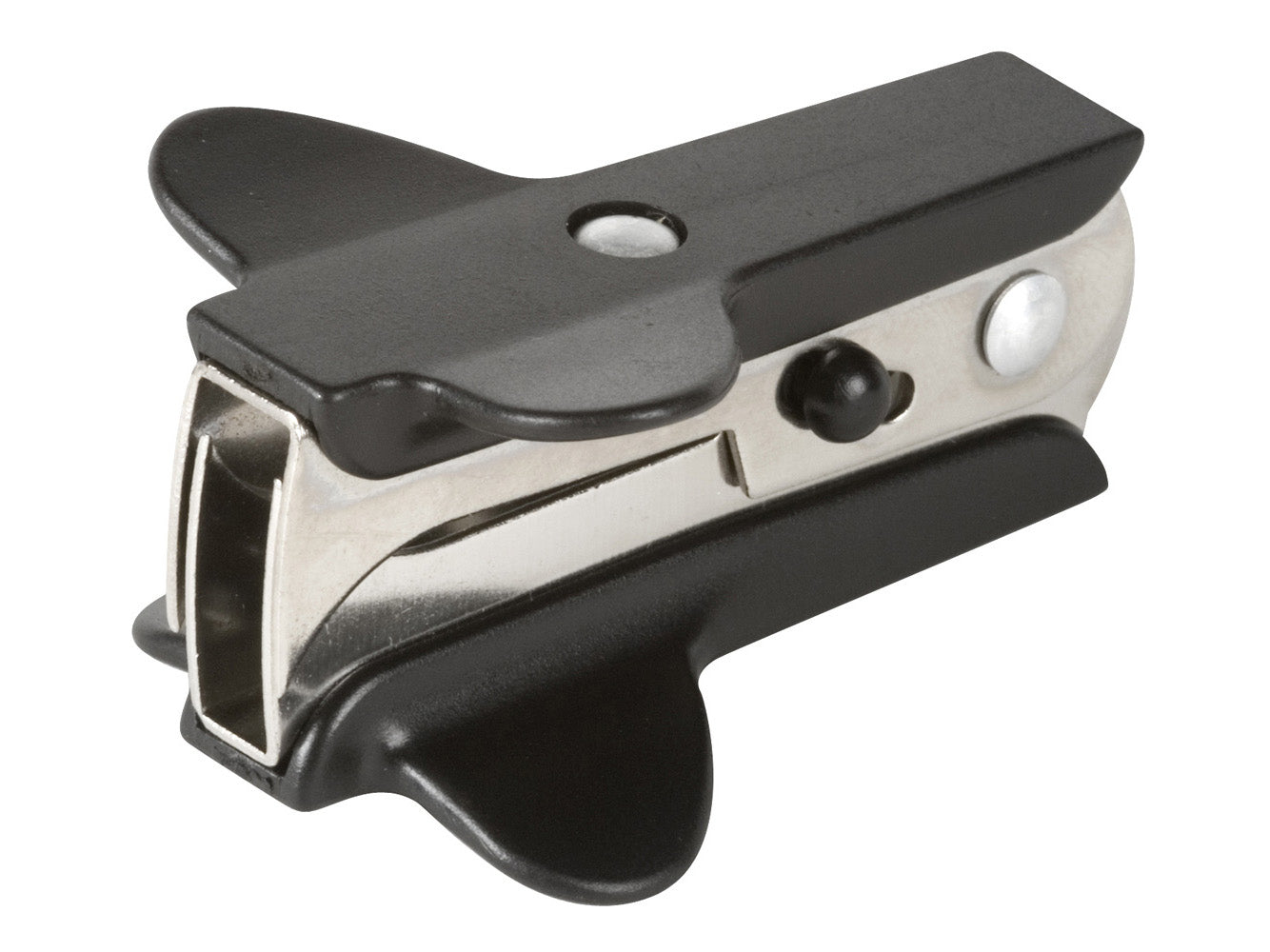 Q-CONNECT Hefter, Heftklammernentferner mit Arretierung, Schwarz/Silber