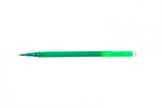 Q-CONNECT Radierbare Tintenroller-Patronen – Grün, 0,7 mm, 3er-Pack, radierbar