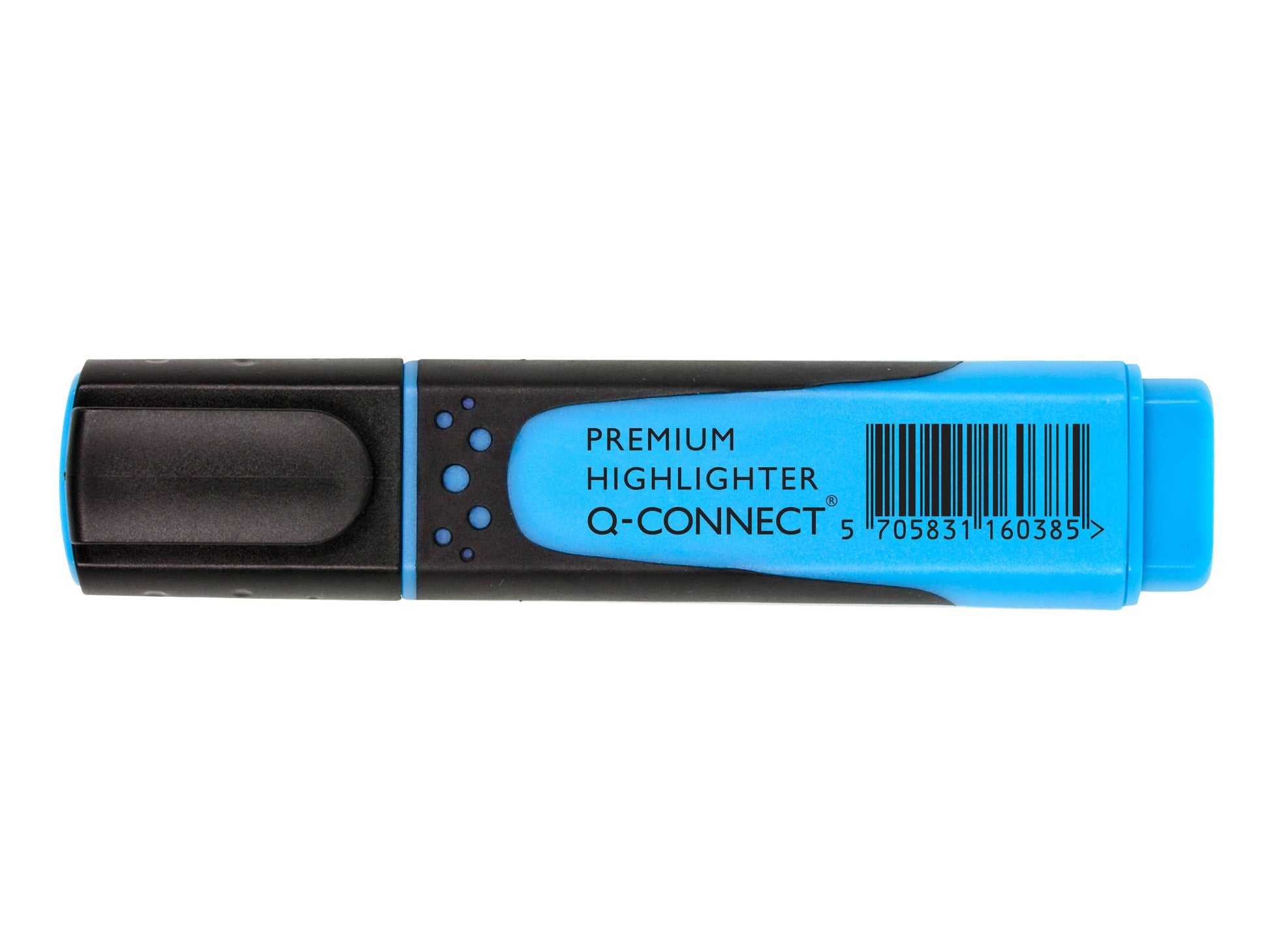 Q-CONNECT Blauer Textmarker – Keilspitze, 2–5 mm