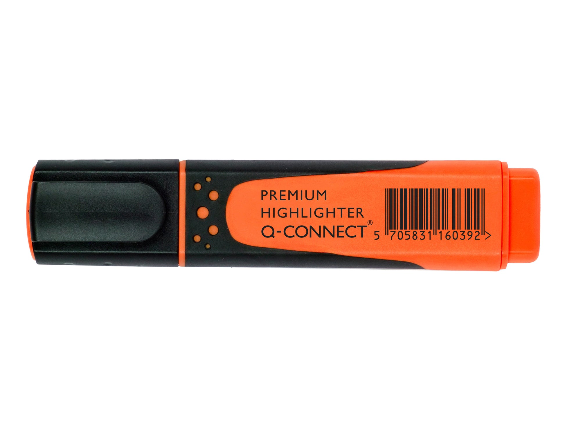 Q-CONNECT Textmarker Orange – Keilspitze, 2–5 mm