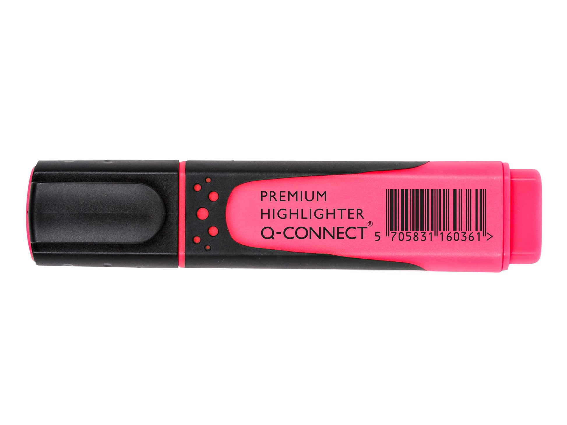 Q-CONNECT Textmarker Pink – Keilspitze, 2–5 mm