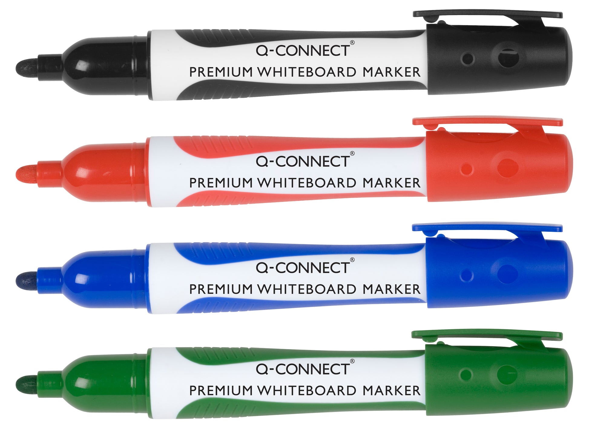 Q-CONNECT Whiteboard-Marker – Rundspitze 3 mm – Grün – Trocken abwischbar