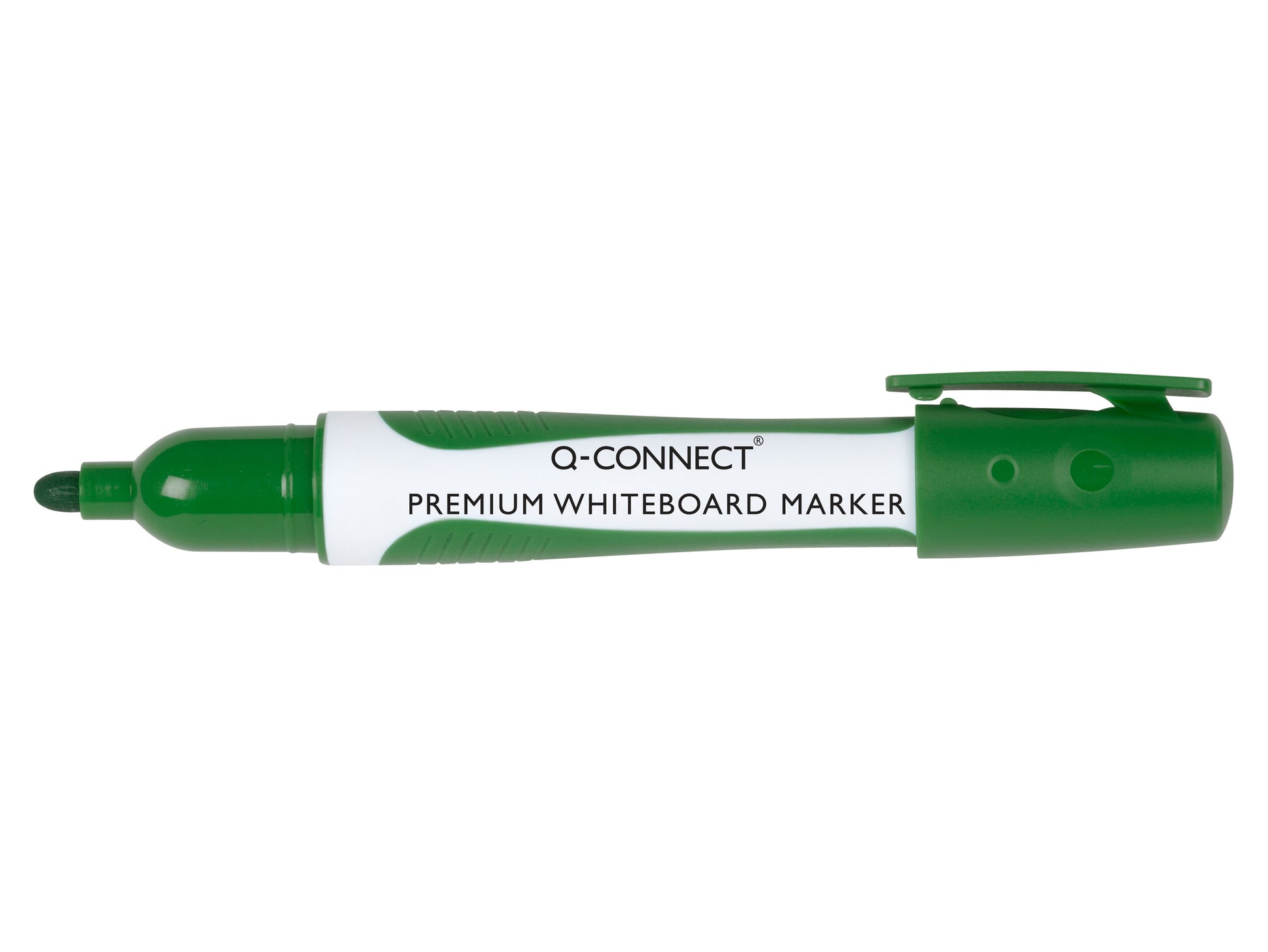 Q-CONNECT Whiteboard-Marker – Rundspitze 3 mm – Grün – Trocken abwischbar