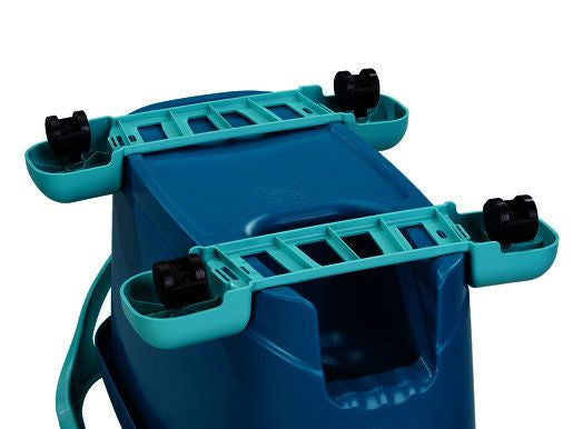 Leifheit Rollwagen Clean Twist – Kunststoff, Grün – für Leifheit Clean Twist Ergo
