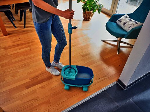 Leifheit Rollwagen Clean Twist – Kunststoff, Grün – für Leifheit Clean Twist Ergo
