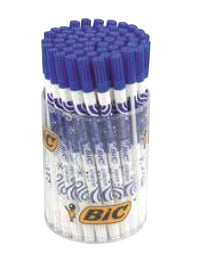 BIC Tintenlöscher Tintenkiller – rund – blau – 60 Stk.