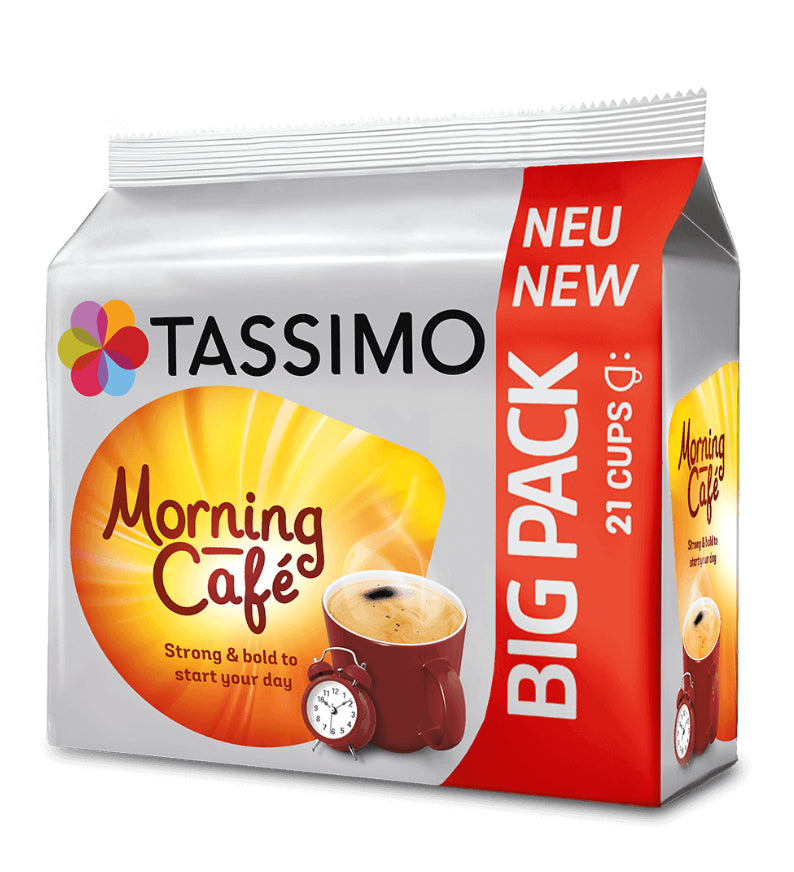 TASSIMO Morning Café – T DISC – Lungo, 21 Getränke