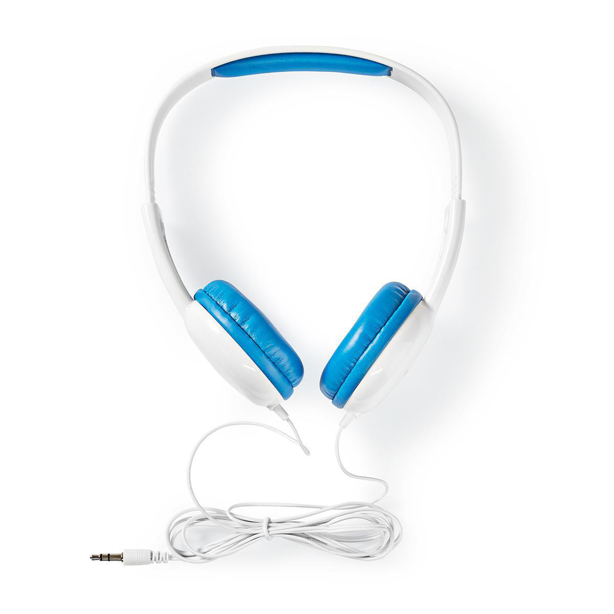 Nedis On-Ear-Kopfhörer – Stereo, Kabel, 3,5 mm Klinke, Blau