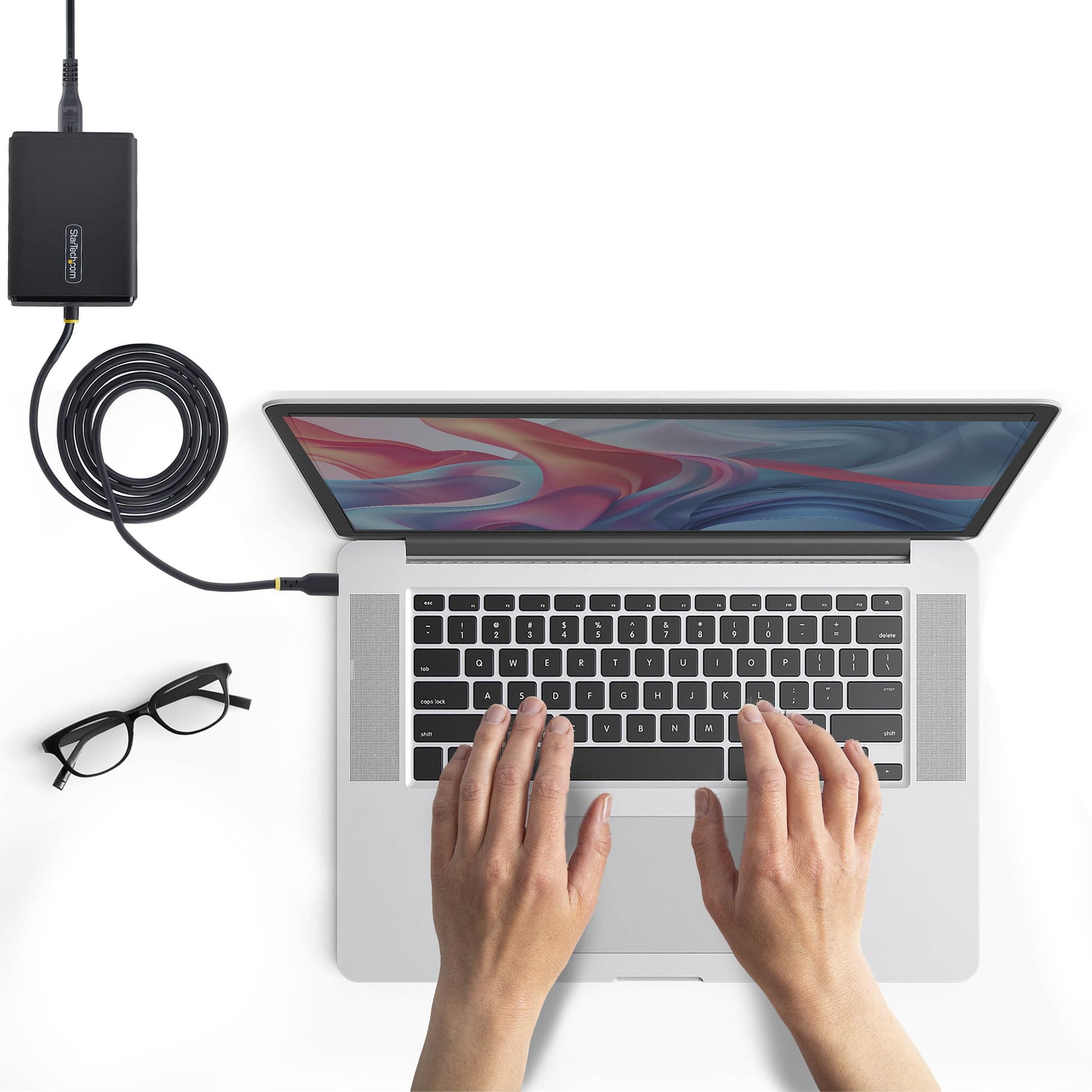 StarTech.com 1100LE-USB-C-CHARGER USB-Ladegerät 100 W – USB-C×1 – PD 3.0, EU-Stecker (Typ C) – Schwarz