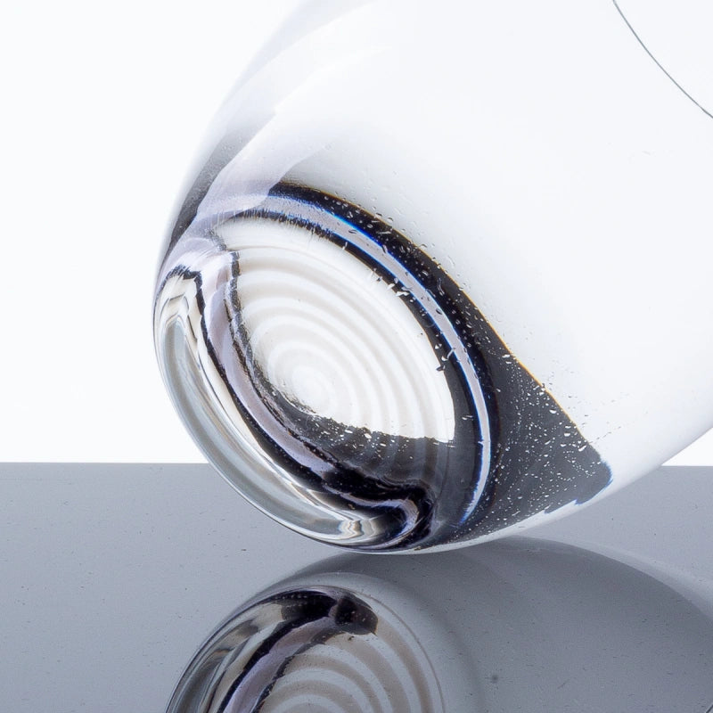 Lunasol Tumbler – 460 ml, Ø 8,3 cm, H 12,2 cm, Kristallglas, Graubraun, spülmaschinenfest