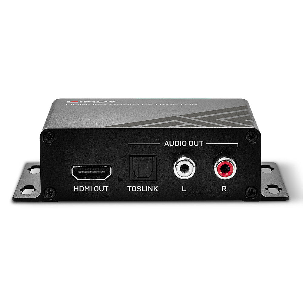 Lindy HDMI 18G Audio Extractor – 38361, HDMI ARC, Koaxial & Optisch