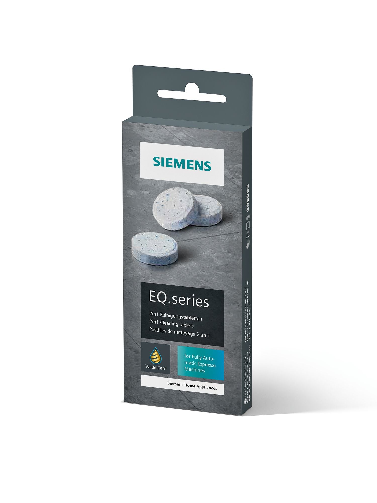 Siemens Reinigungstabletten TZ80001A – für EQ-Reihe, 10 Stk.