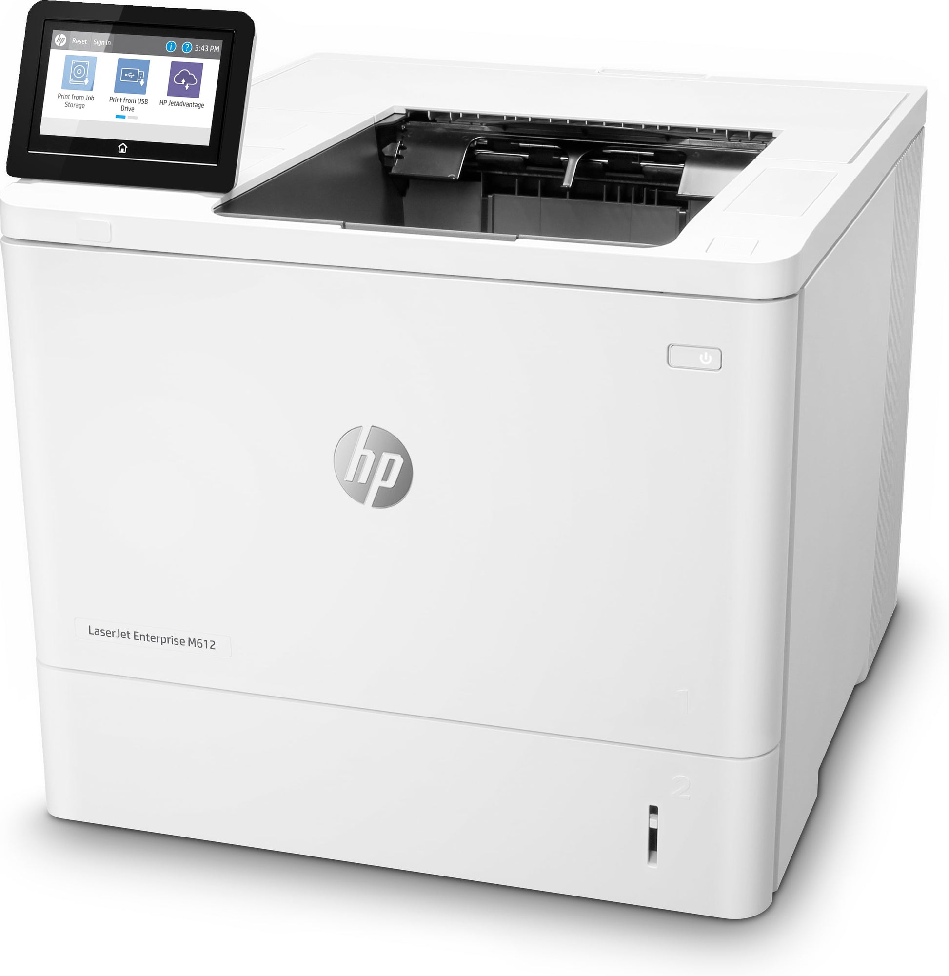HP LaserJet Enterprise M612 dn – A4, S/W, Duplex, 1200 × 1200 dpi