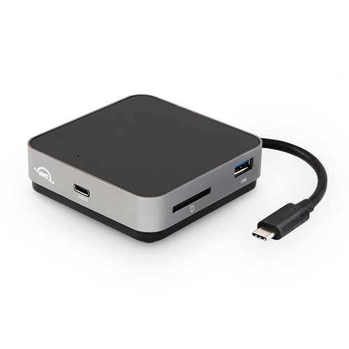 OWC Multiport-Adapter – USB-C, 1× HDMI, 2× USB-A, 100 W PD, SD, für Windows/Mac/ChromeOS