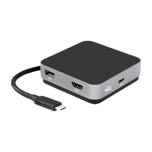 OWC Multiport-Adapter – USB-C, 1× HDMI, 2× USB-A, 100 W PD, SD, für Windows/Mac/ChromeOS