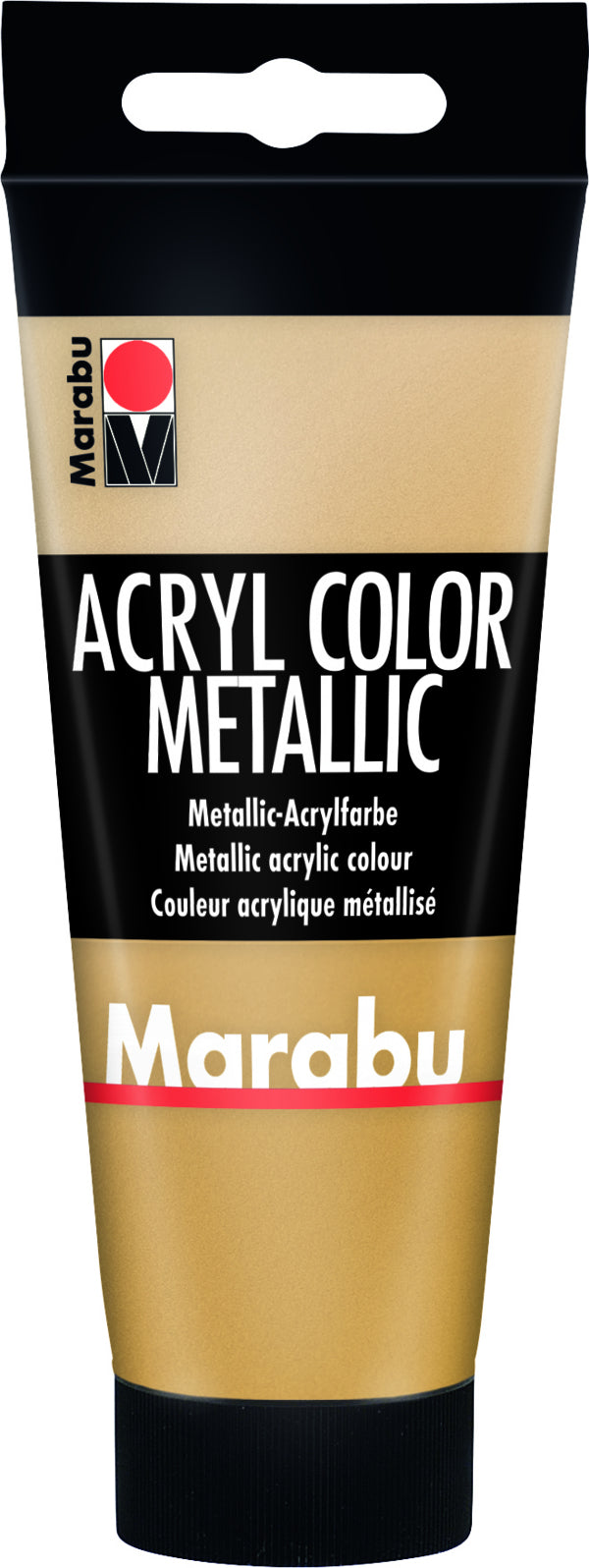 Marabu Acrylfarbe – Gold 084, lichtecht – 100 ml