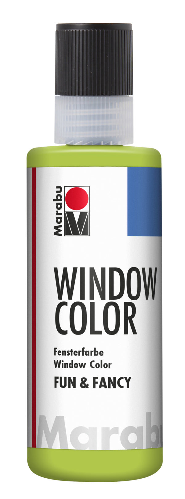 Marabu Fun & Fancy – Fenstermalfarbe – Reseda, 80 ml, für Glas & Porzellan