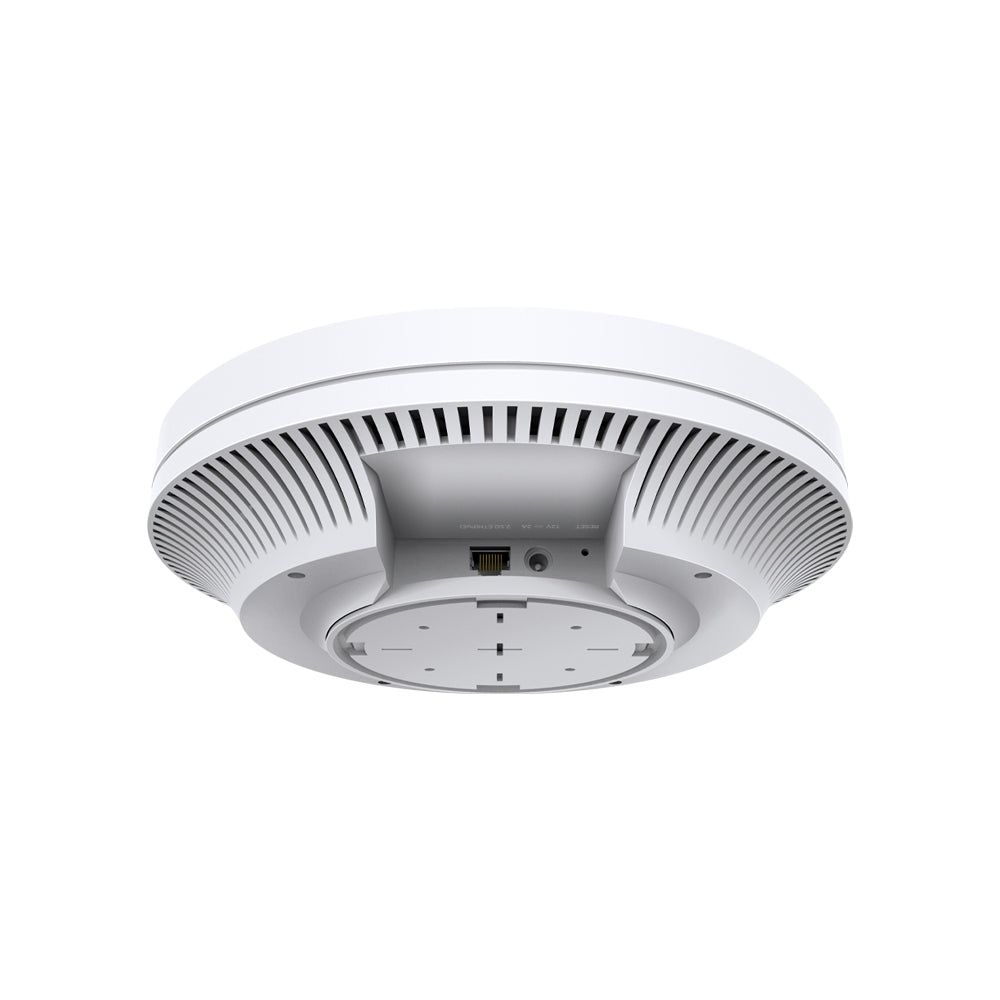 TP-Link AP9670 – Wi‑Fi 6 Access Point, Dual‑Band (2,4/5 GHz), AX5400, 2,5GbE, PoE, Decke/Wand, Weiss
