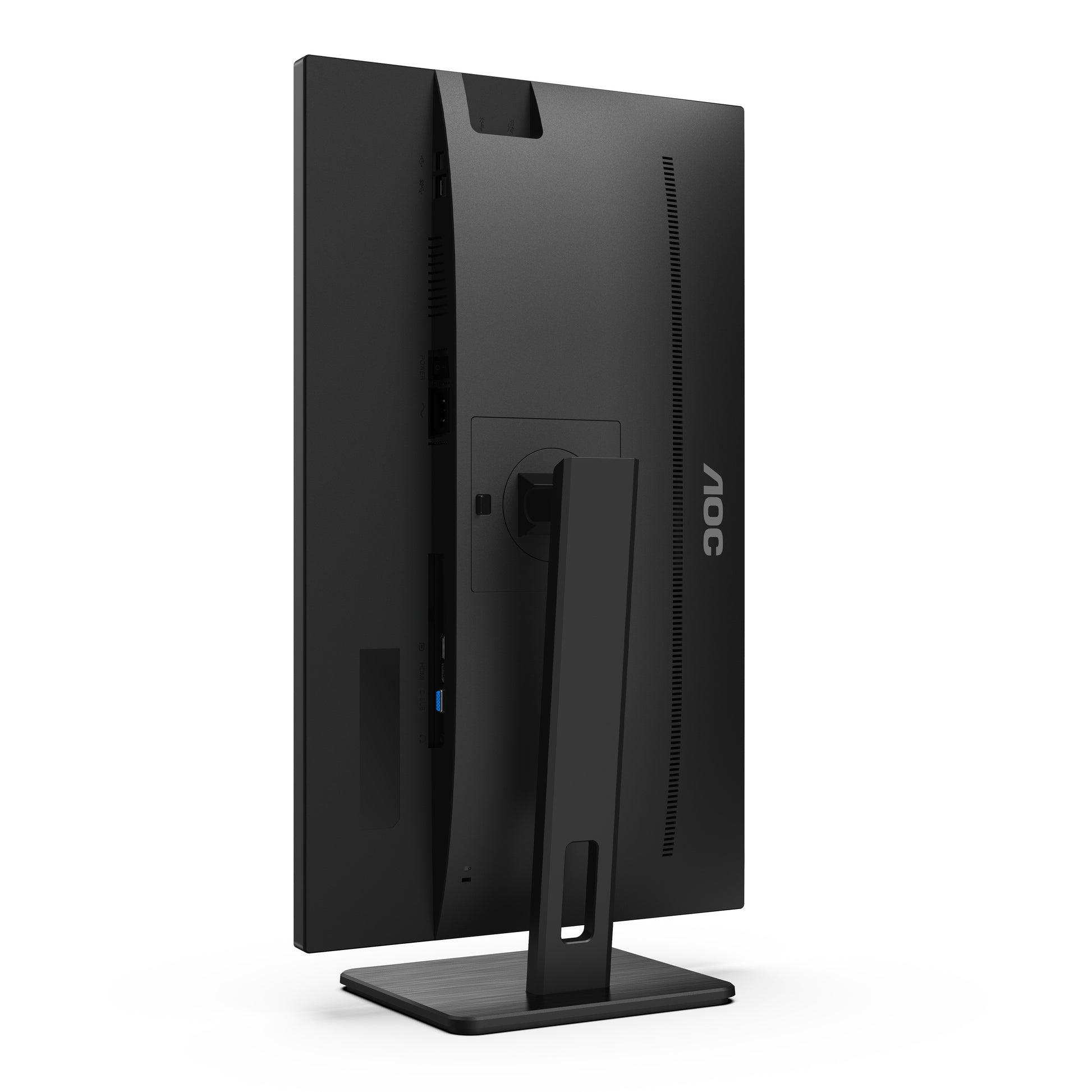 AOC U27P2 – Monitor, 27", 3840 × 2160 (UHD 4K), IPS, 60 Hz, 350 cd/m², VESA 100 × 100, Schwarz