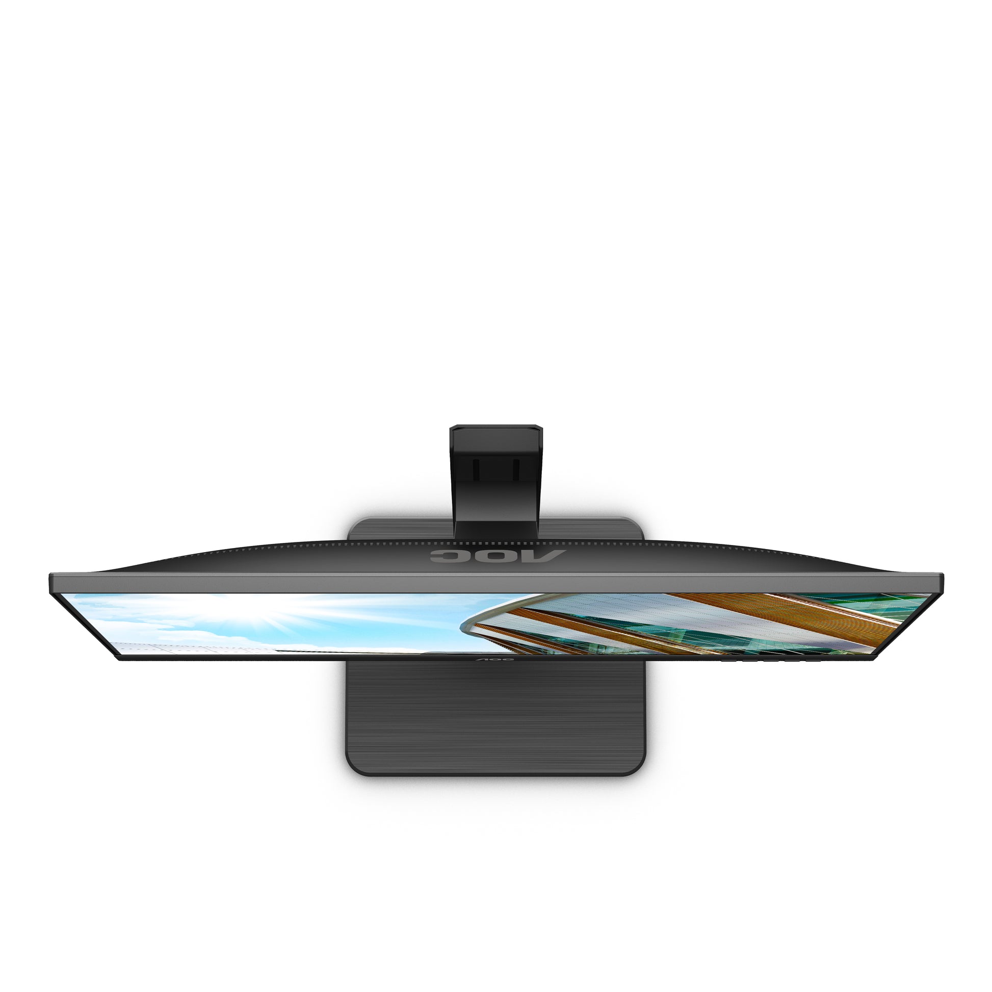 AOC Q24P2Q – Monitor, 23,8", IPS, 75 Hz, 250 cd/m², Lautsprecher, Höhenverstellbar, VESA 100 × 100, Schwarz