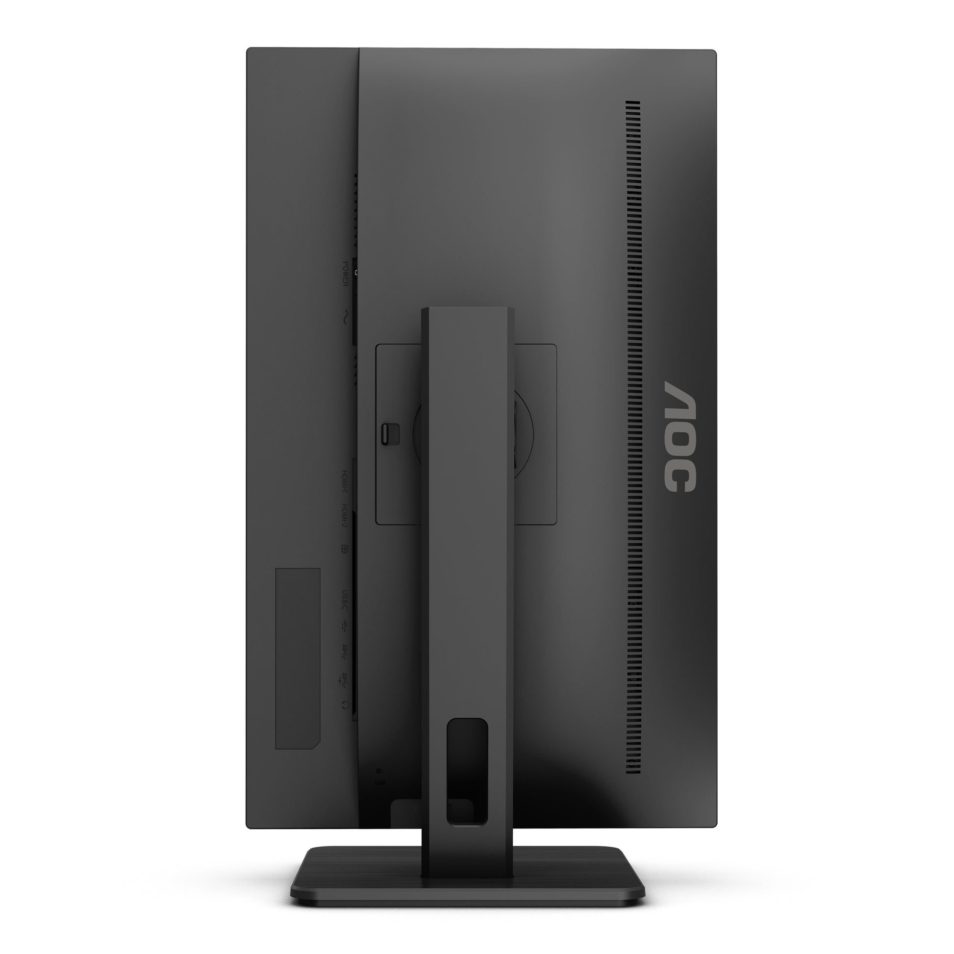AOC Q24P2Q – Monitor, 23,8", IPS, 75 Hz, 250 cd/m², Lautsprecher, Höhenverstellbar, VESA 100 × 100, Schwarz